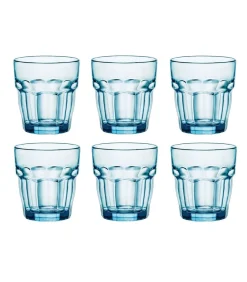 Waterglazen Rock Bar - Blauw - 270 ml - 6 stuks