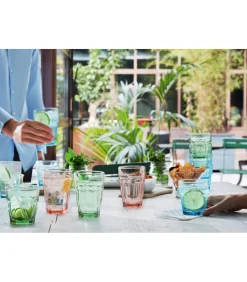 Waterglazen Rock Bar - Blauw - 270 ml - 6 stuks