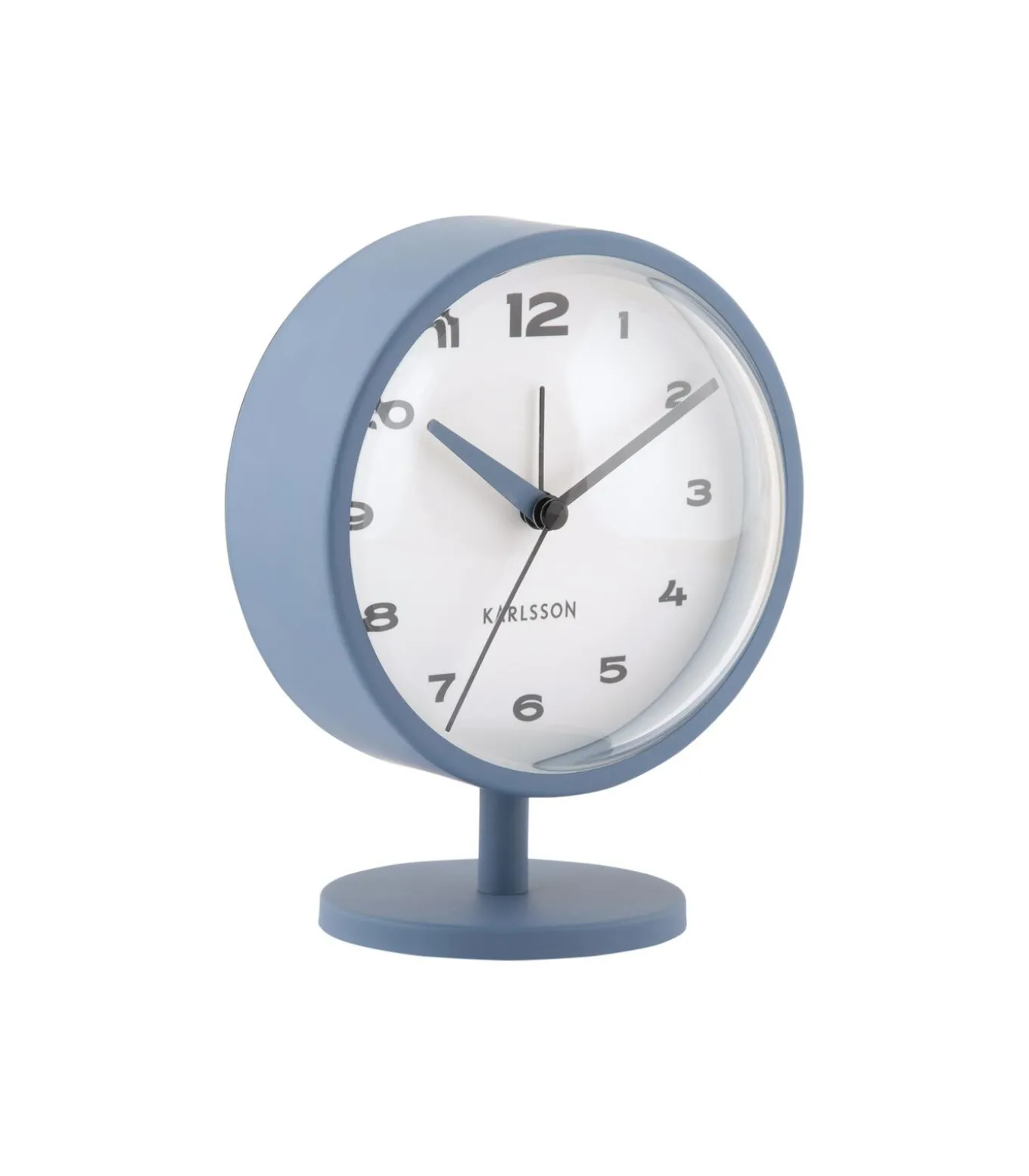 Wekker Brisk Dome - Klassiek blauw - 6.5x11x13.8cm
