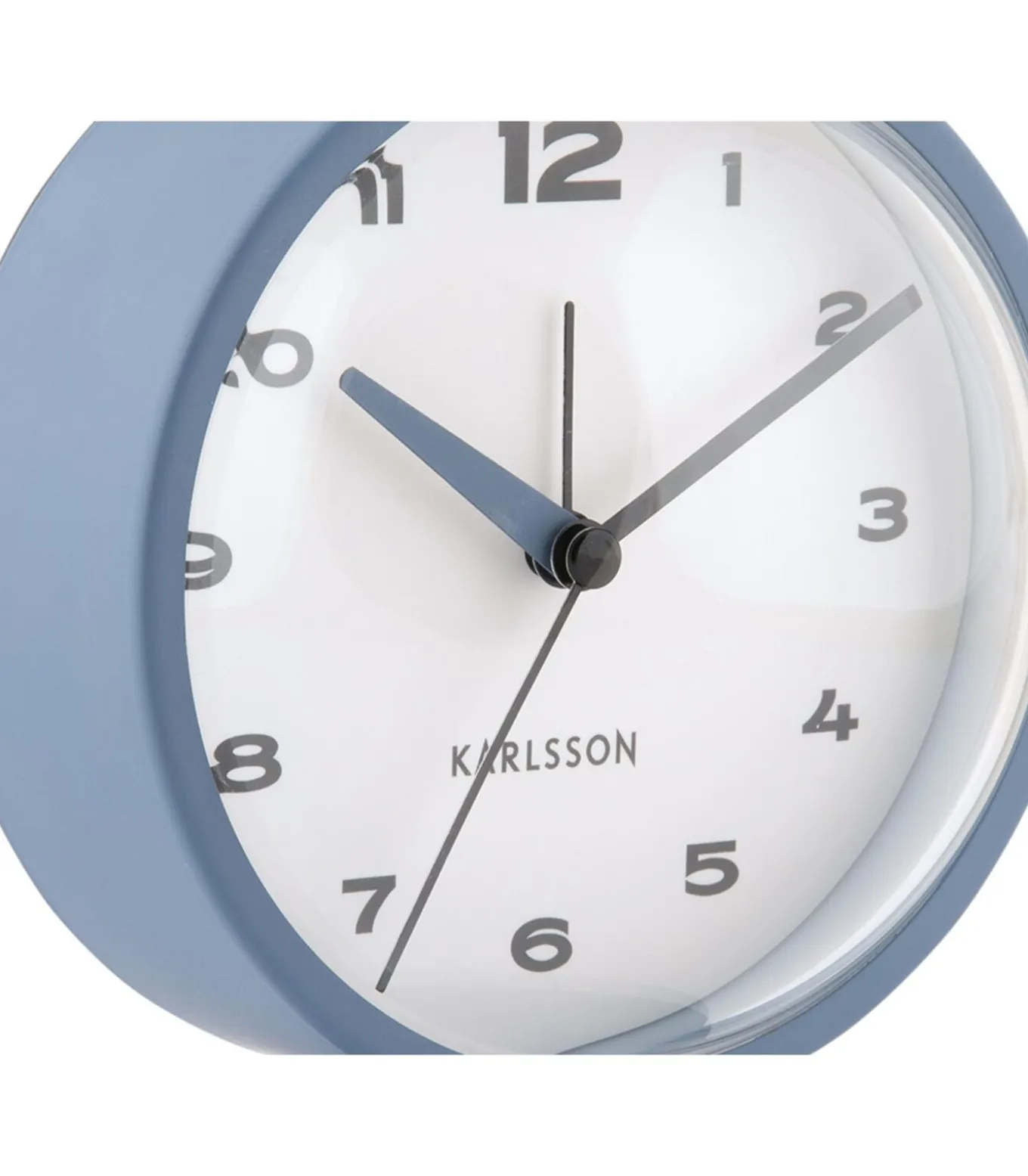 Wekker Brisk Dome - Klassiek blauw - 6.5x11x13.8cm