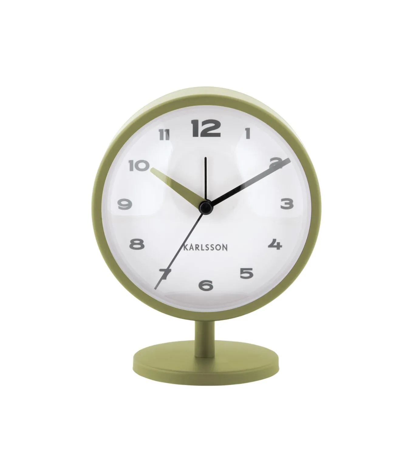 Wekker Brisk Dome - Legergroen - 6.5x11x13.8cm