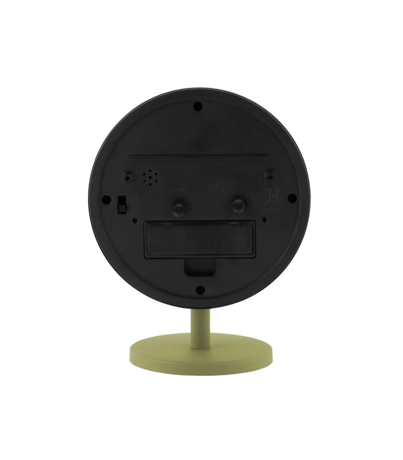 Wekker Brisk Dome - Legergroen - 6.5x11x13.8cm