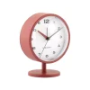 Wekker Brisk Dome - Rode oker - 6.5x11x13.8cm