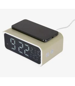 Wekker Chunky Led - Theegroen - 17x11x8.6cm