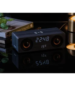 Wekker Classic Bt - Zwart - 25x10.2x8cm