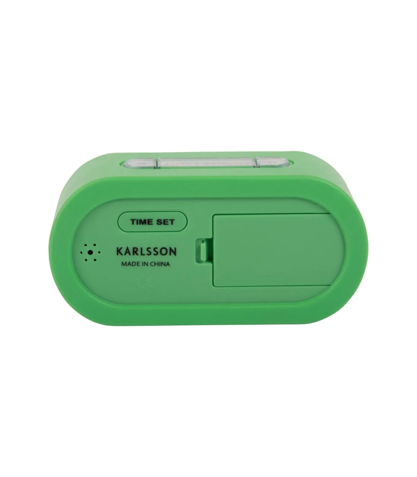 Wekker Gummy - Heldergroen - 5x14x7cm