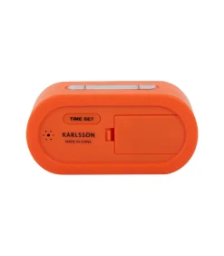 Wekker Gummy - Helderoranje - 5x14x7cm