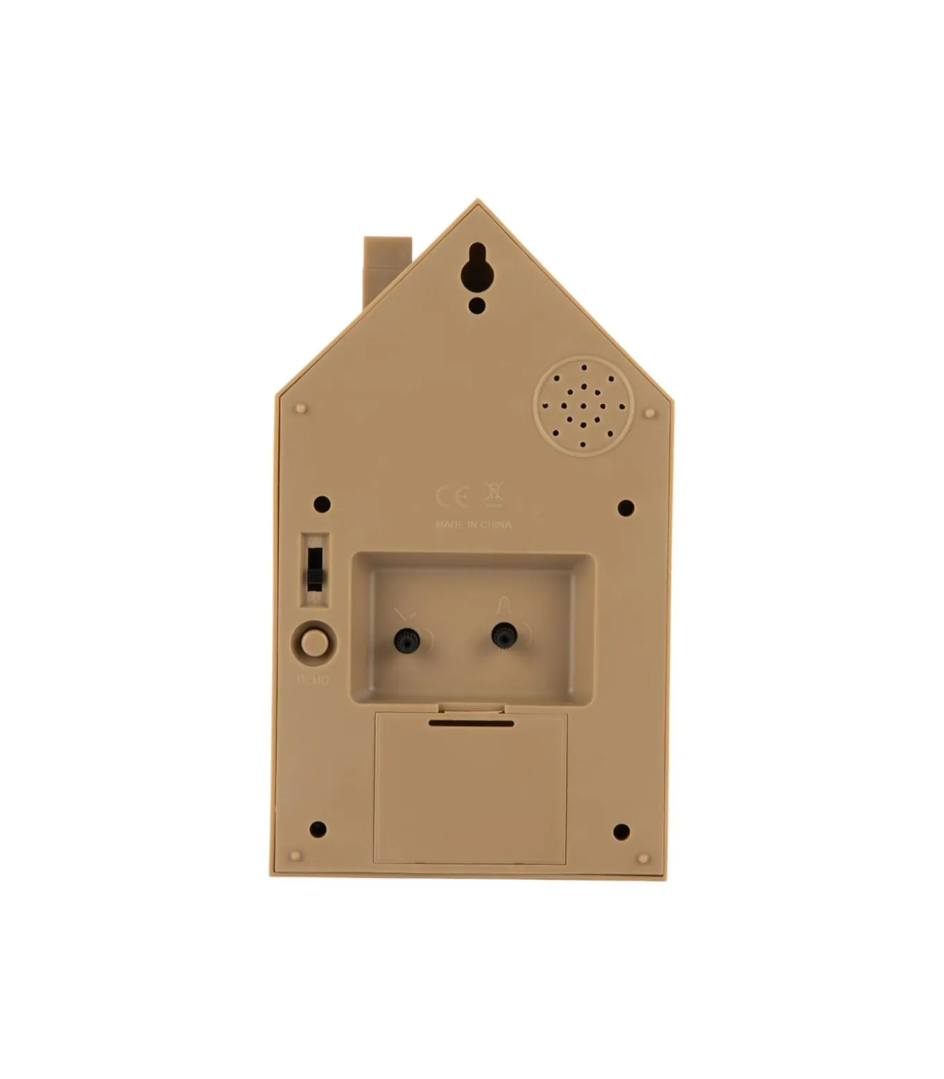 Wekker Modern Cuckoo Oro - Bruin - 15x11.5x20cm