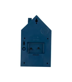 Wekker Modern Cuckoo Oro - Blauw - 15x11.5x20cm