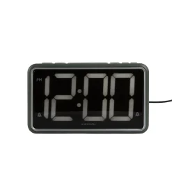 Wekker New Retro - Jungle groen - 16.5x4.5x9cm