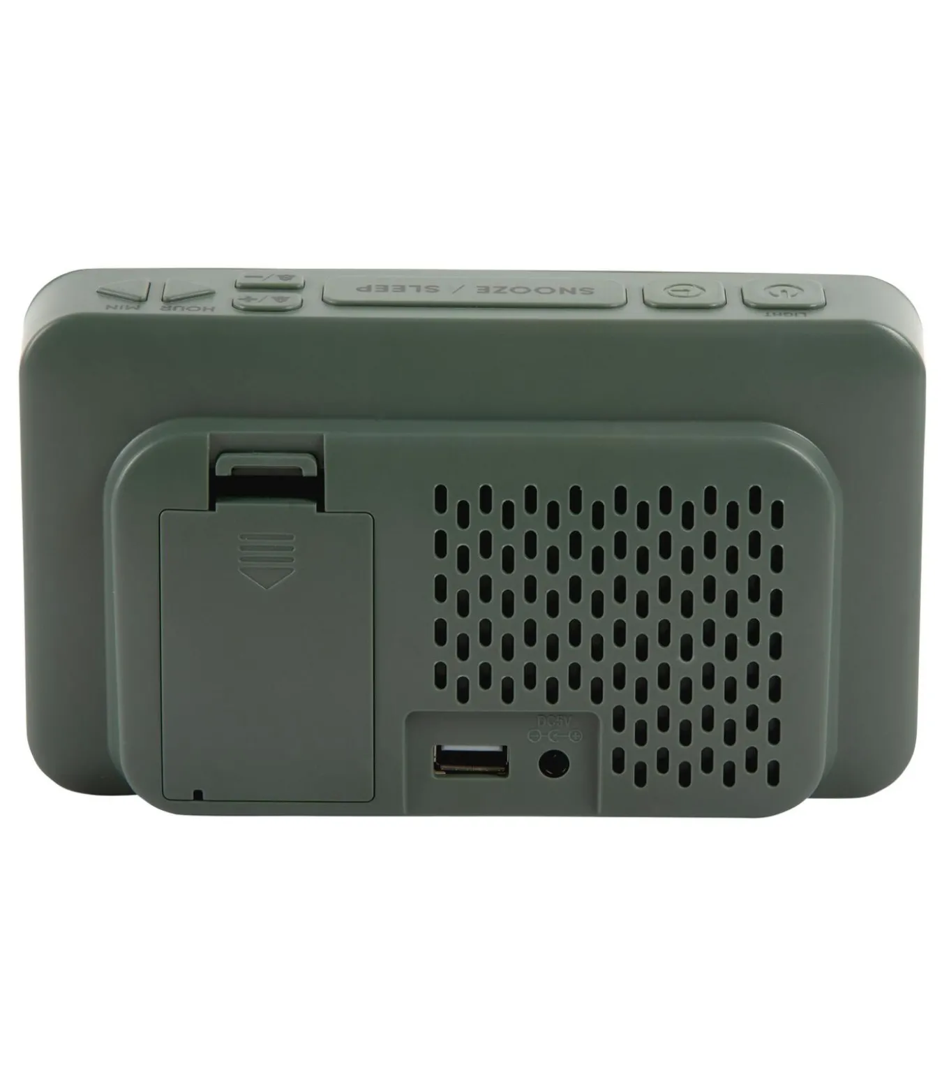 Wekker New Retro - Jungle groen - 16.5x4.5x9cm