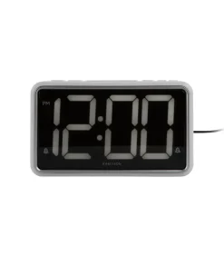 Wekker New Retro - Wit - 16.5x4.5x9cm