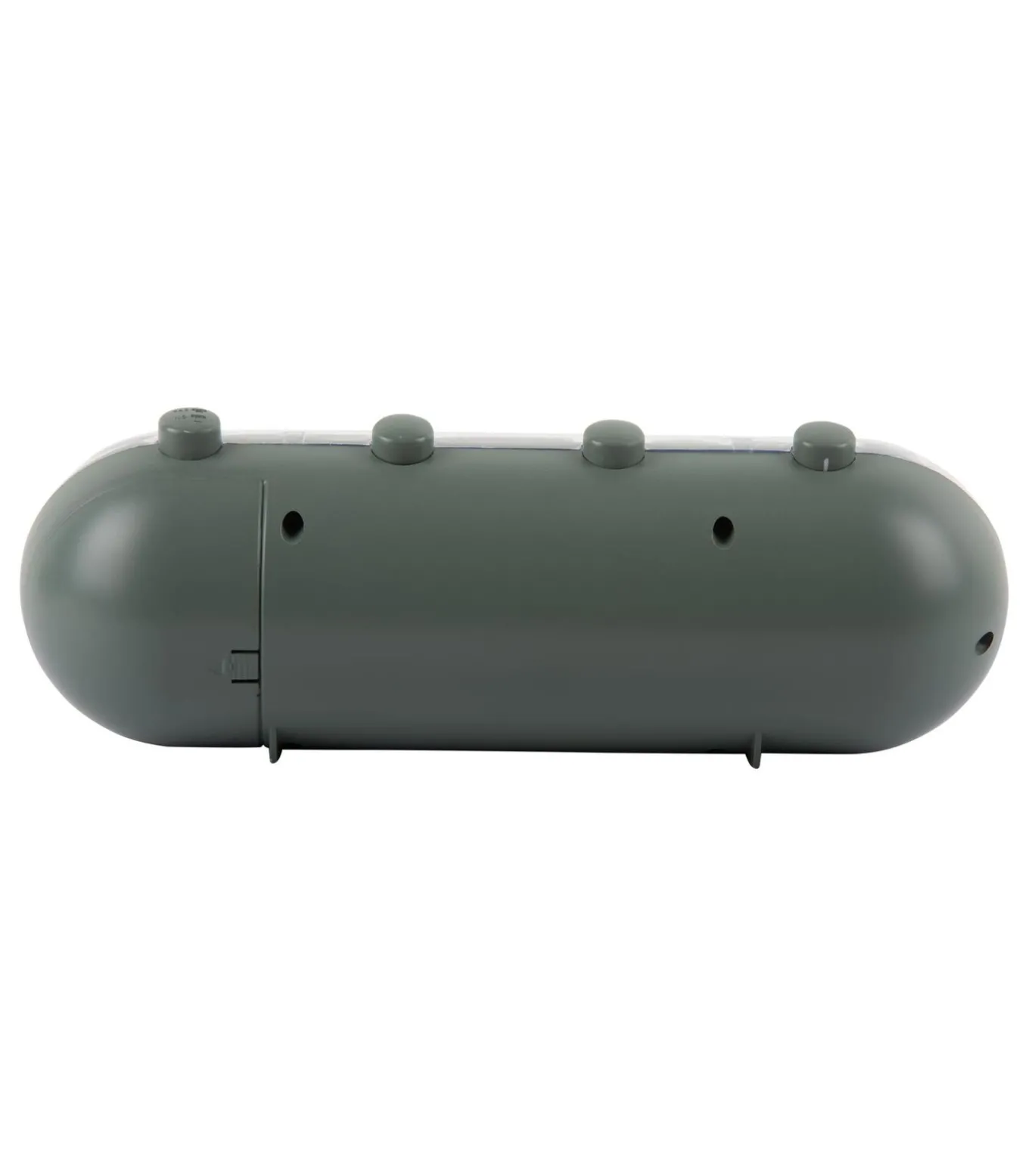 Wekker Retro Tube - Jungle groen - 9x26x9.3cm