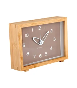 Wekker Tipico - Bruin - 19x19x13.8cm