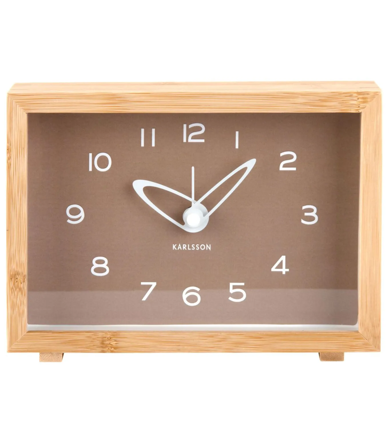 Wekker Tipico - Bruin - 19x19x13.8cm