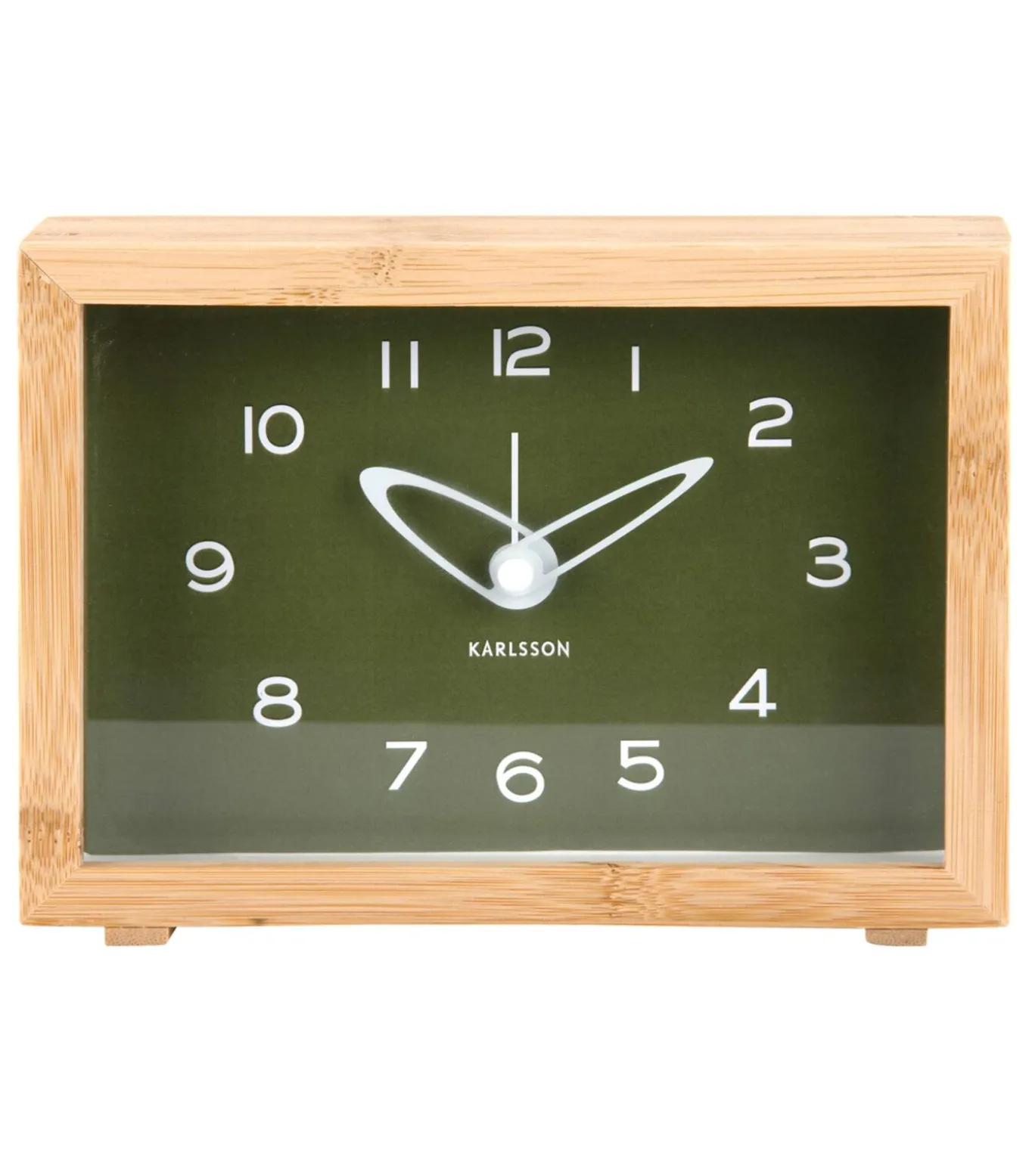 Wekker Tipico - Groen - 19x19x13.8cm