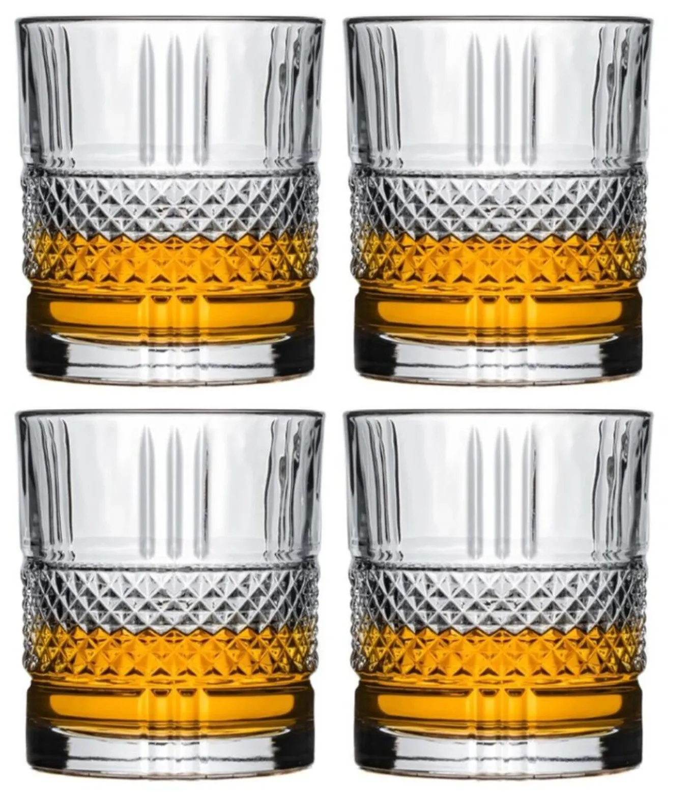 Whiskey Glazen / Cocktailglazen / Waterglazen Monea - 230 ml - 2 stuks