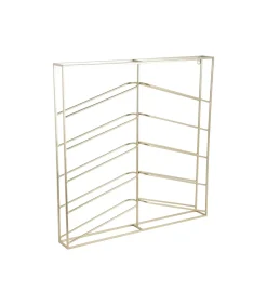 Wijnrek Cuadro - Lichtgoud - 67x7.5x66cm