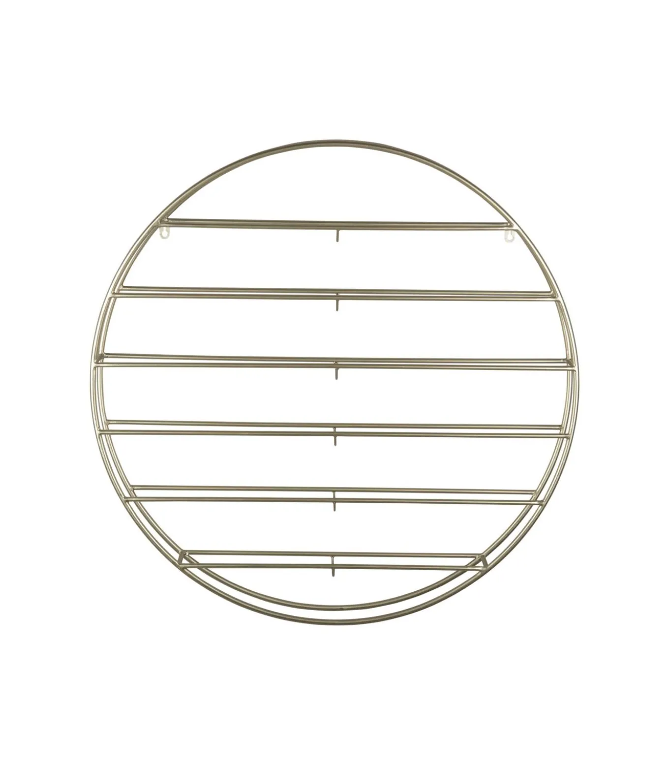 Wijnrek Redondo - Lichtgoud - 80x9x80cm