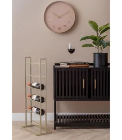 Wijnrek Single Floor - Goud geschilderd - 38x20x84.5cm