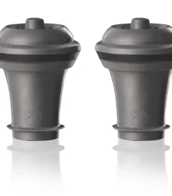 Wijnstopper Vacuum Wine Stopper - Grijs - 10 stuks
