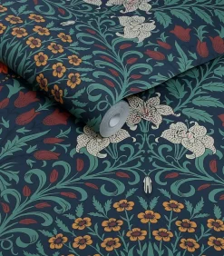 William Morris at Home Vliesbehang - Garden Moonlight - 1000x52