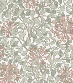 William Morris at Home Vliesbehang - Honeysuckle Maytime - 1000x52