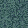 William Morris at Home Vliesbehang - Acorn Heritage Blue - 1000x52