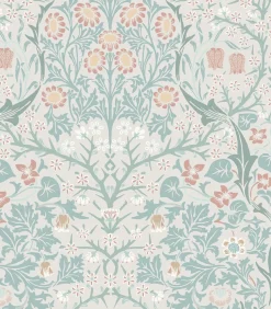 William Morris at Home Vliesbehang - Blackthorn Meadow - 1000x52