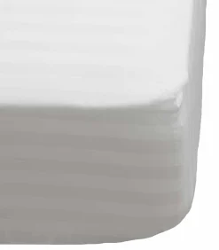 Wit Satijnen Hoeslaken 140x190 cm