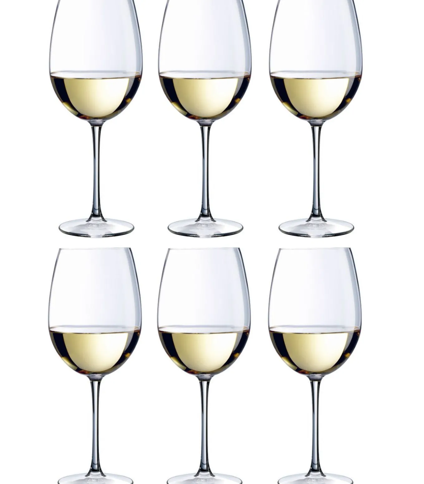 Witte Wijnglazen Cabernet Tulip - 350 ml - 6 stuks