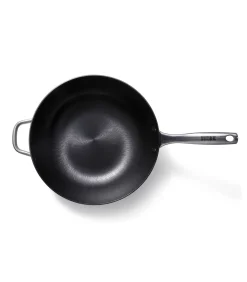 Wokpan Gietijzer 34 cm Cast Iron - alle warmtebronnen - Inductie
