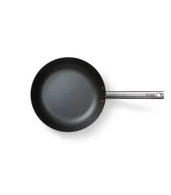 Wokpan Plaatstaal 28 cm Carbon Steel - alle warmtebronnen - Inductie