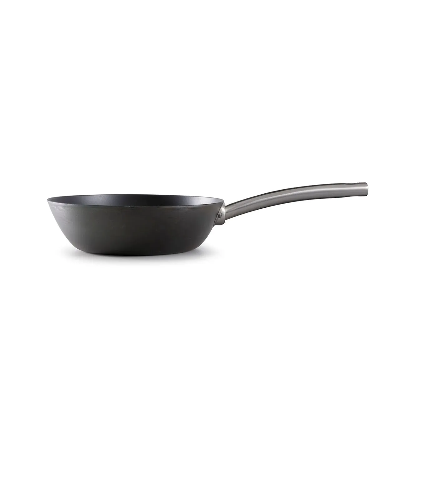 Wokpan Plaatstaal 24 cm Carbon Steel - alle warmtebronnen - Inductie