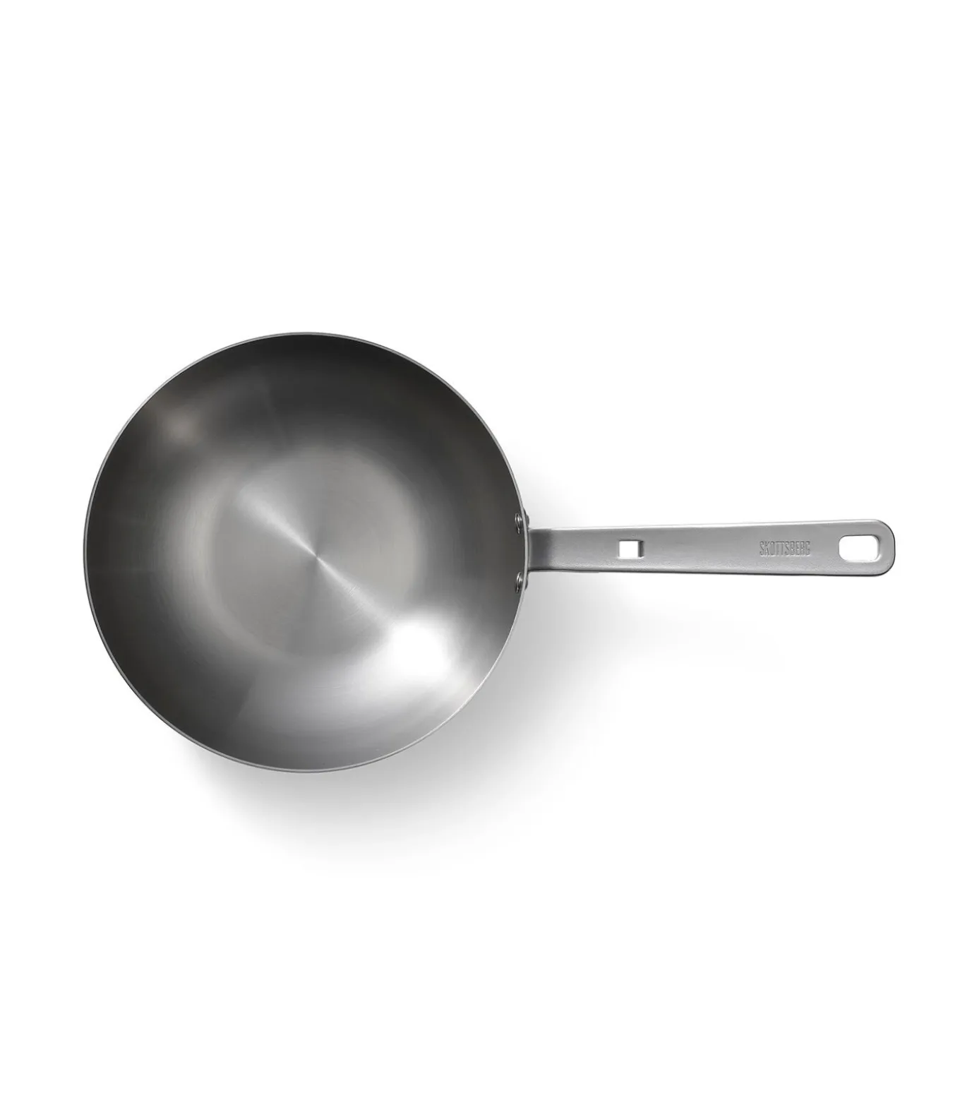 Wokpan Roestvrijstaal 28 cm Stainless Steel - alle warmtebronnen - Inductie