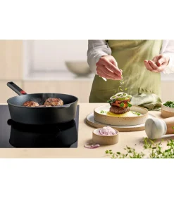 WOLL EcoLogic QXR Hapjespan inductie met afneembare greep - Ø280mm - H 70mm - Zwart