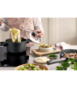 WOLL EcoLogic QXR Koekenpan inductie met afneembare greep - Ø280mm - Zwart