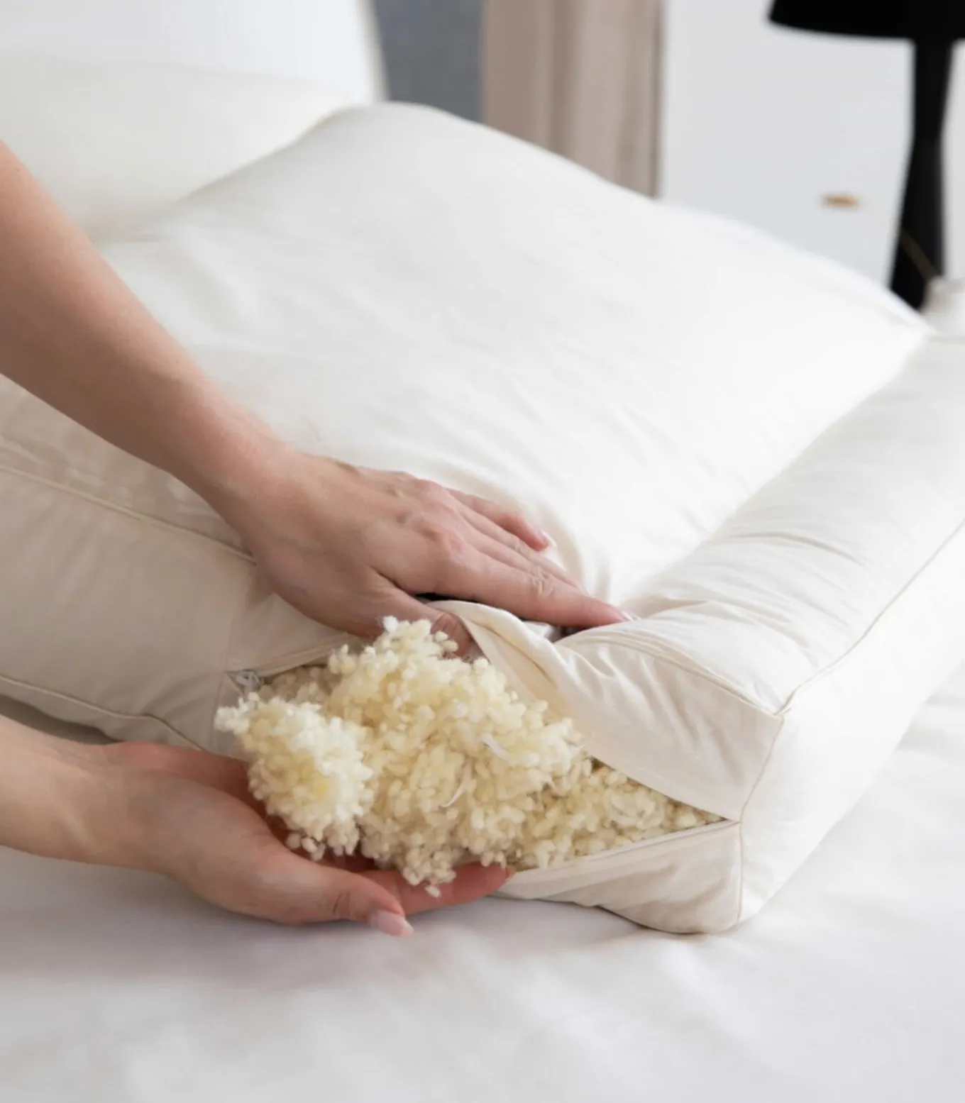 Wollen Neksteunkussen