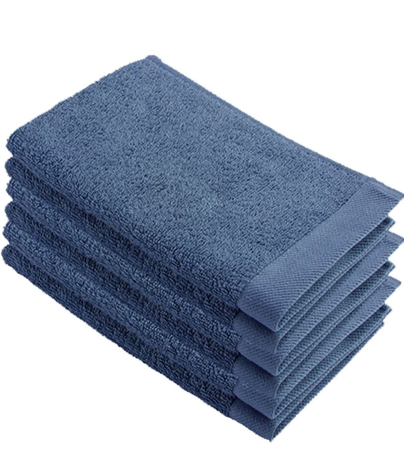 6x Remade Cotton Gastendoekjes Blauw