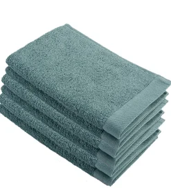 6x Remade Cotton Gastendoekjes Jade
