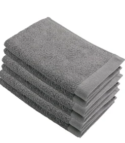 6x Remade Cotton Gastendoekjes Taupe