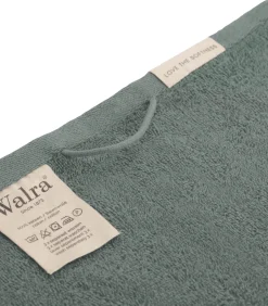 8x Soft Cotton Gastendoekjes Legergroen