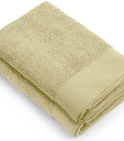 4x Soft Cotton Handdoeken 70x140 cm Maisgeel