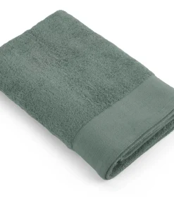 4x Soft Cotton Handdoeken 70x140 cm Legergroen