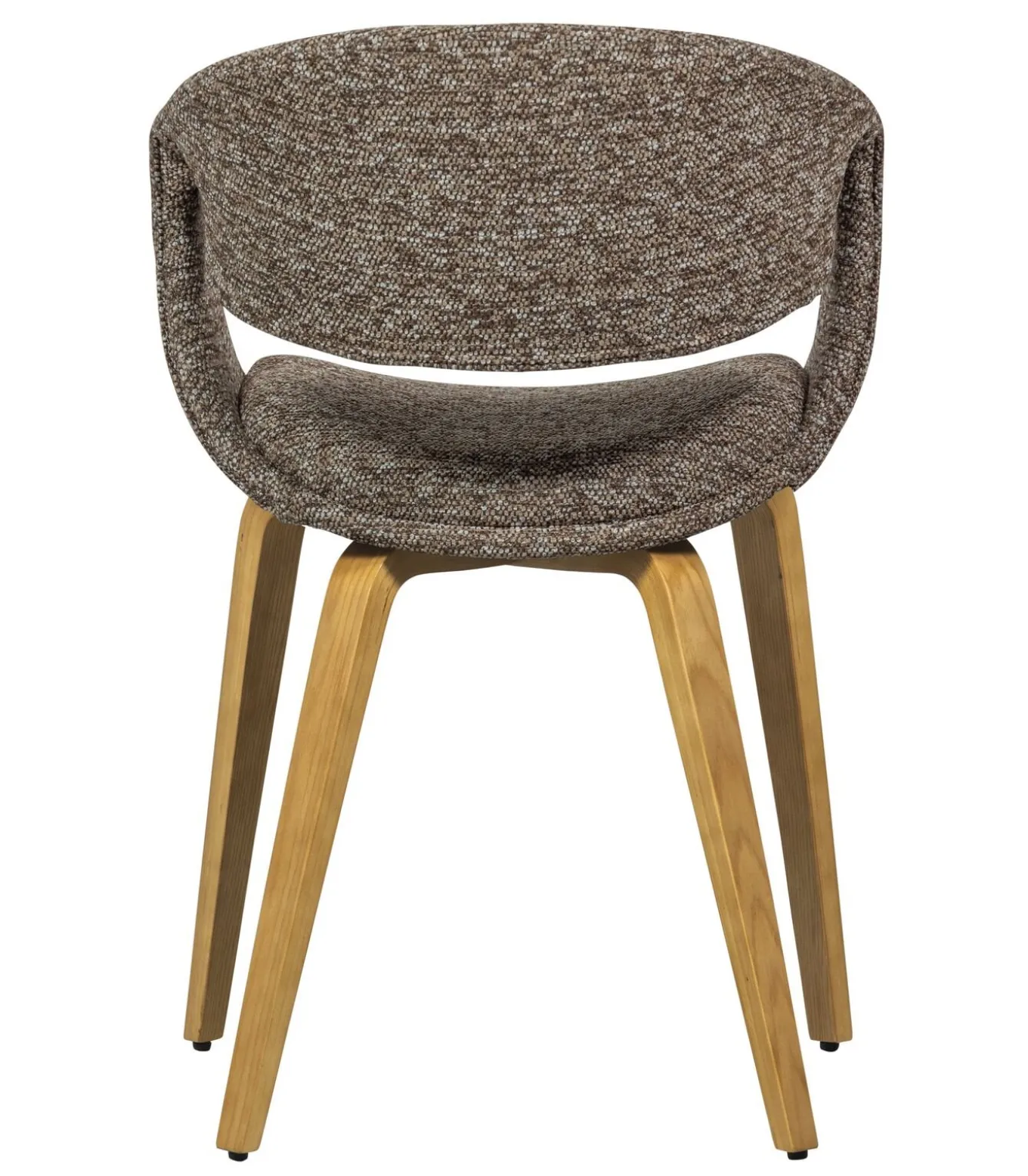 Yossi Eetkamerstoelen Houten Naturel Poot - Bruin - Set van 6