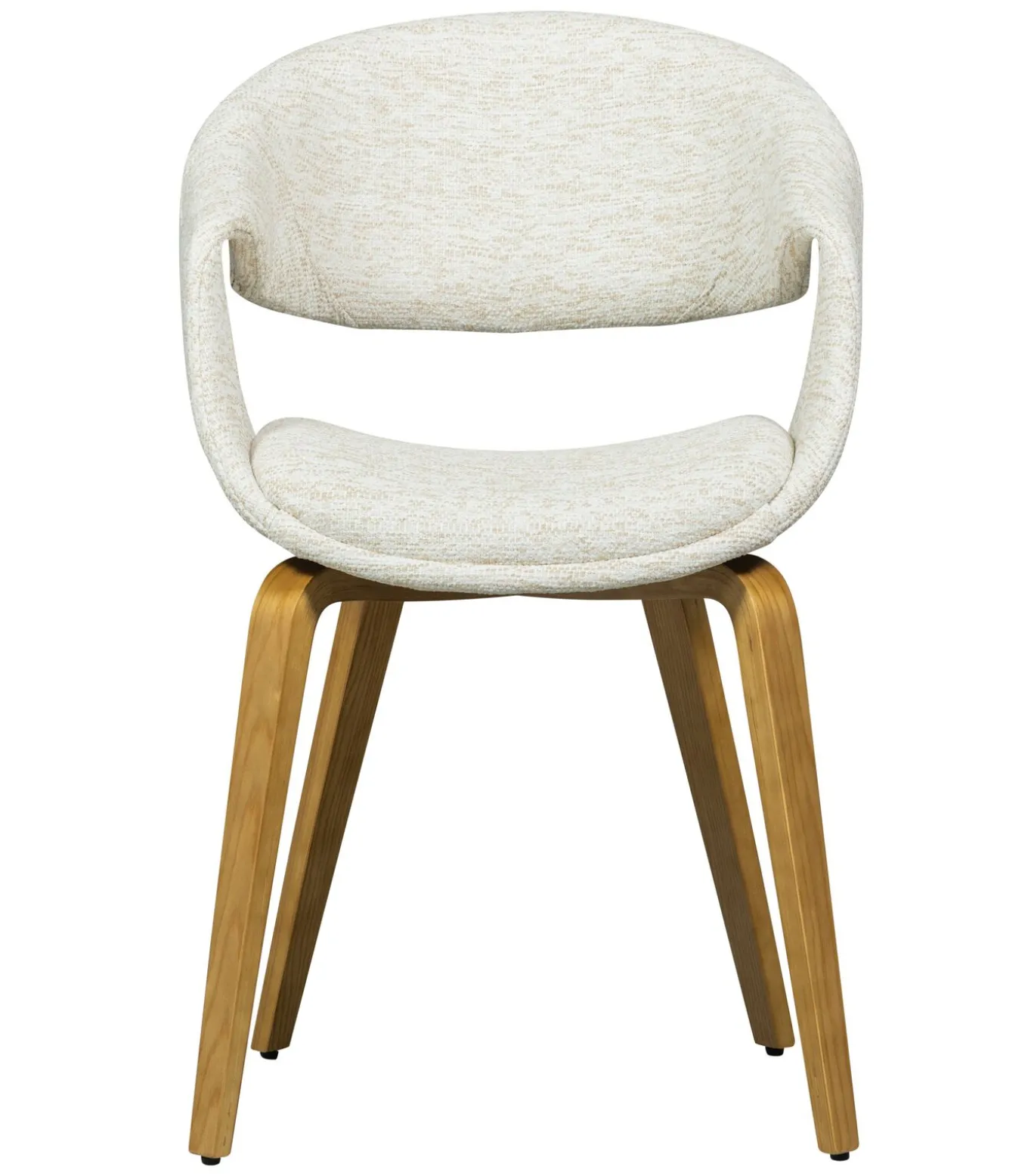Yossi Eetkamerstoelen Houten Naturel Poot - Naturel - Set van 6
