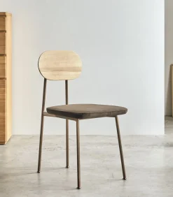 Yutapi - Eiken stoel brown