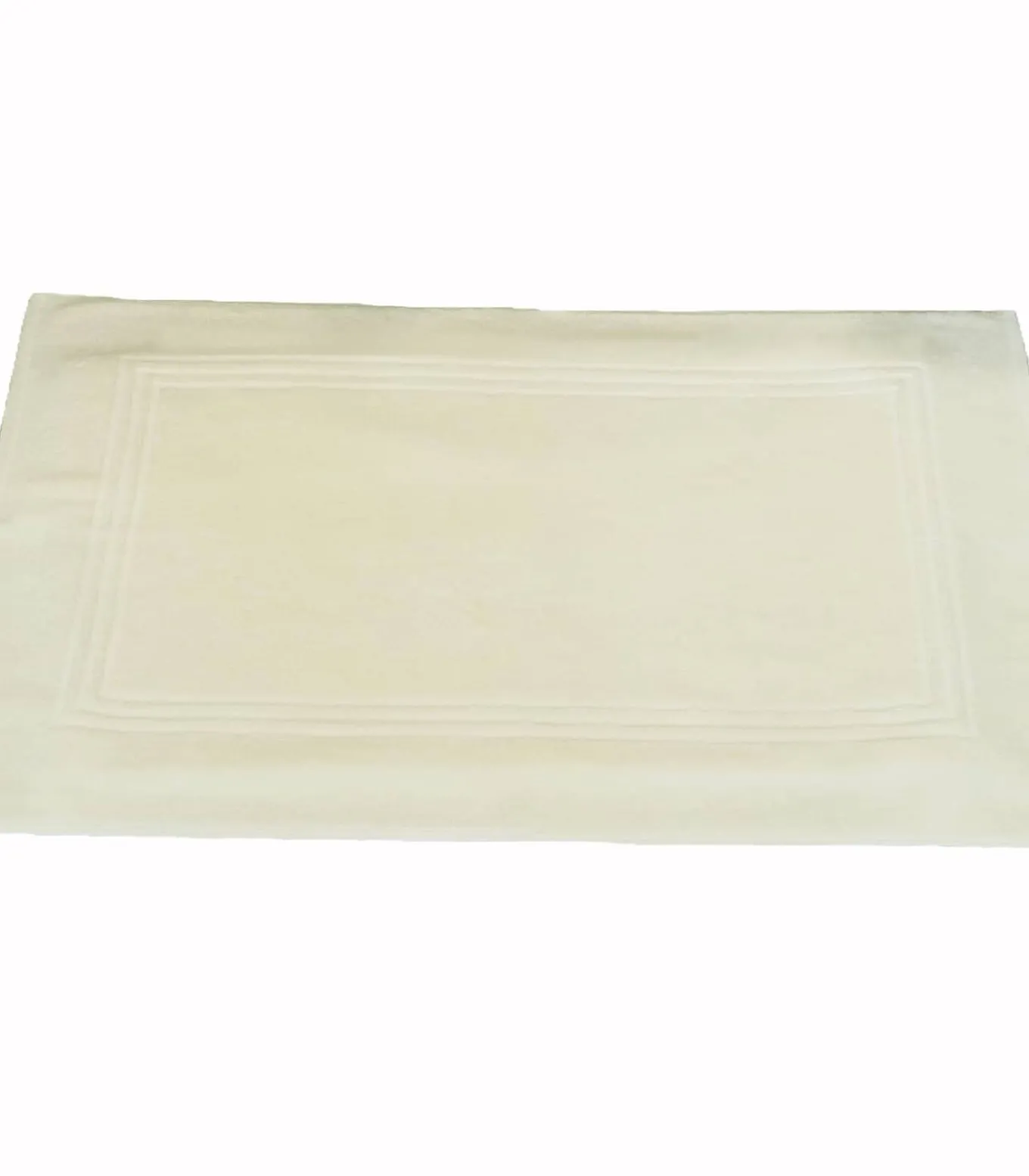 ZACHT vloerkleed van ecru katoen