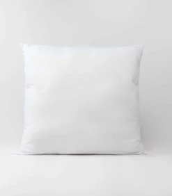 Zacht wit katoenen kussen 65x65cm