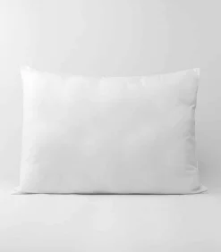 Zacht wit katoenen kussen 65x65cm